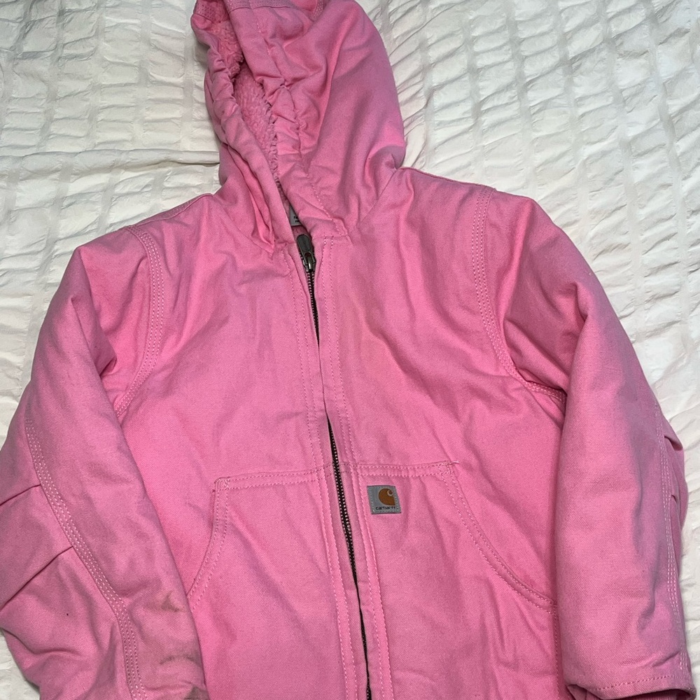 Carhartt Pink Fleece Jacket